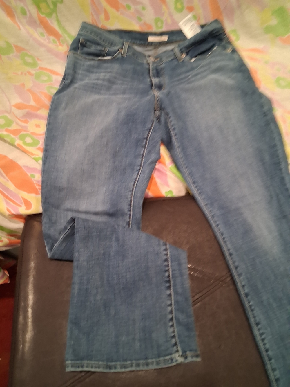 Signature by Levi Strauss Blue Bootcut Curvy Women's Jeans